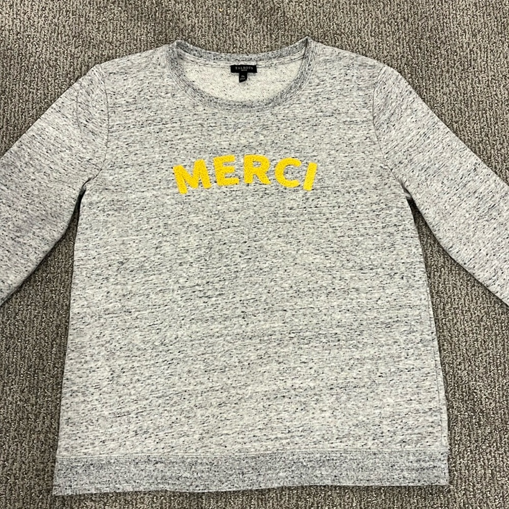 Talbots Merci Sweatshirt